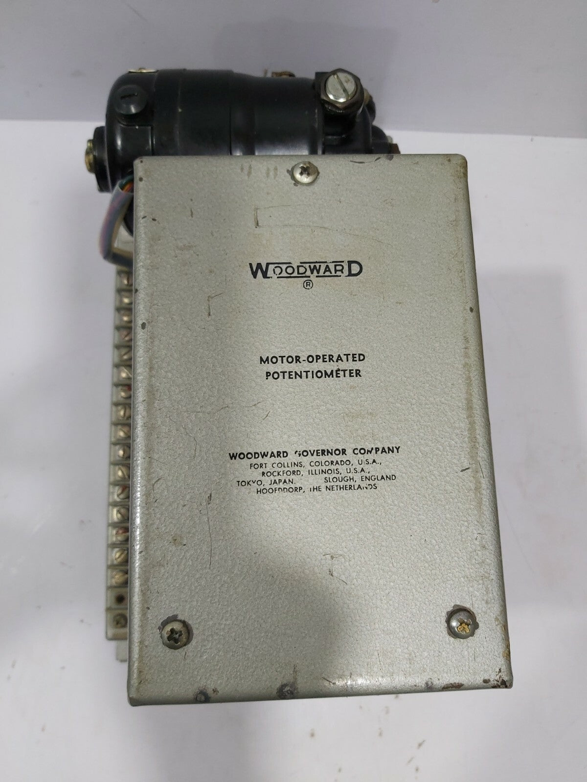 WOODWARD MOTOR OPERATED POTENTIOMETER 8271-137 / 8271137