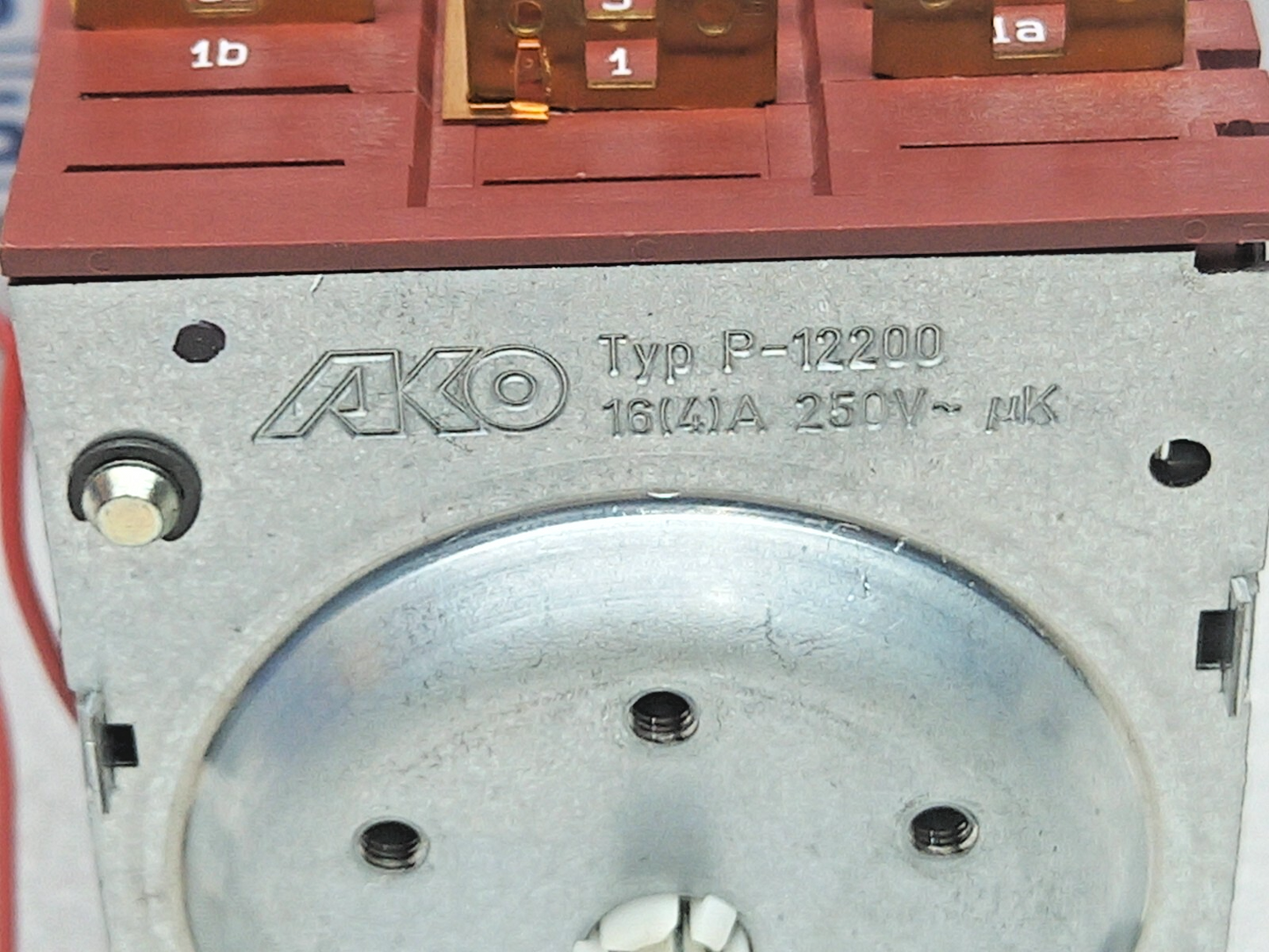 AKO P-12200 Timer Cycle 120V 50/60Hz 16 03 01 Alliance Laundry F160301P
