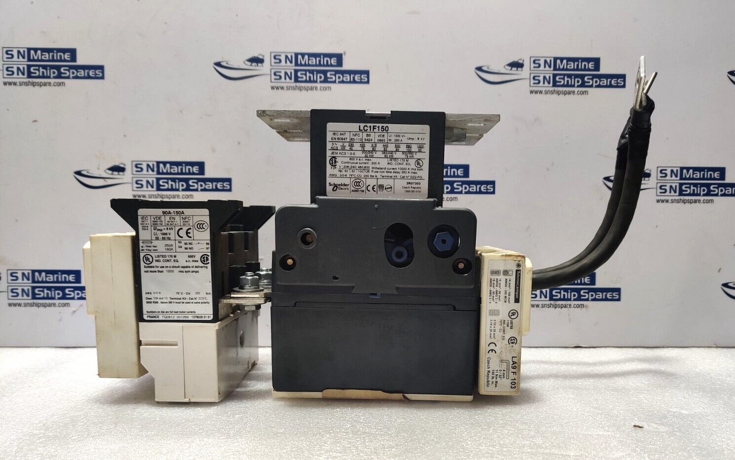 Telemecanique LC1 F150 Contactor 3Phase With LR9 F 5369 And LA9 F 103