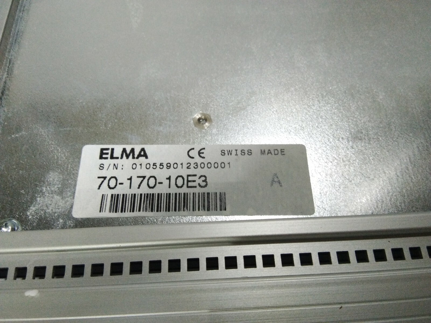 ELMA 70-170-10E3 KEYBOARD 19 INCH MODULE KONGSBERG SIMRAD ALPHA NUMERIC KEYPAD