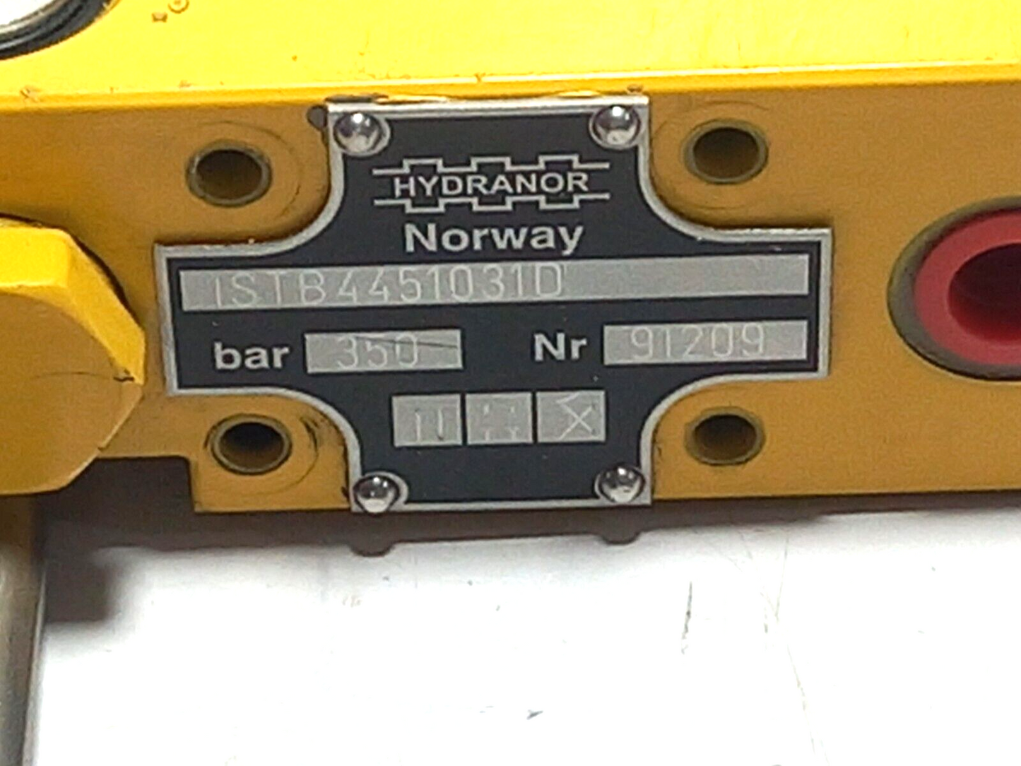 Hydranor 1STB4451031D Directional Control Valve 350 Bar