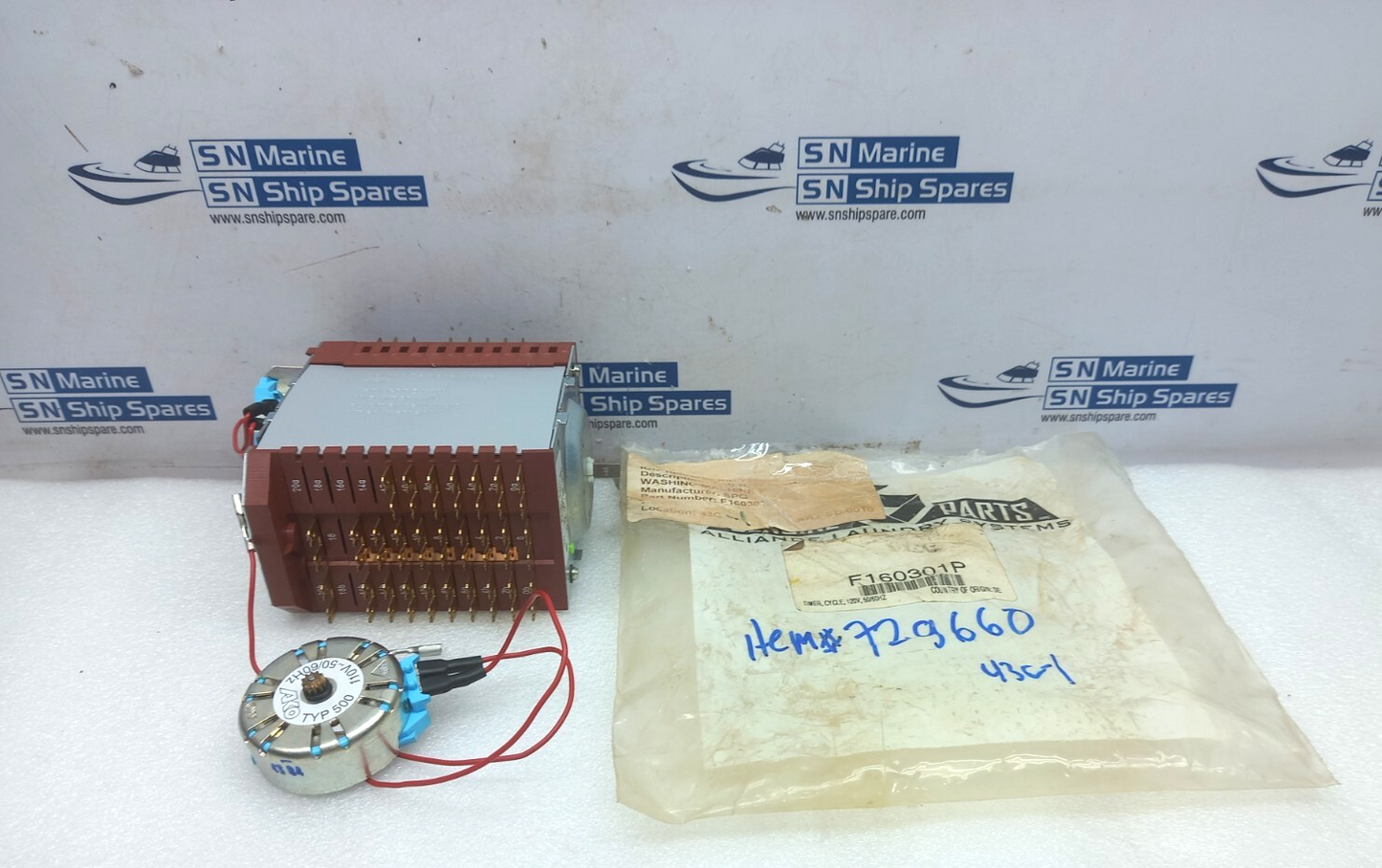 AKO P-12200 Timer Cycle 120V 50/60Hz 16 03 01 Alliance Laundry F160301P