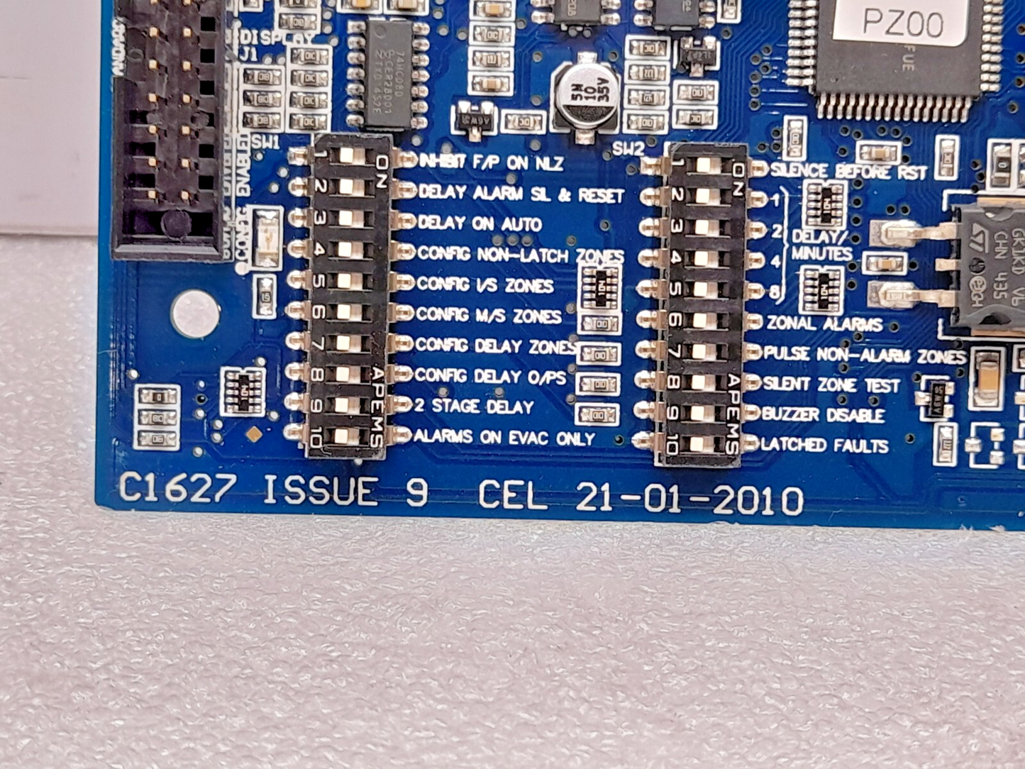 Tyco C1627/2605094 T1216 M/B C16 Fire Panel PCB Type: 509.023.003