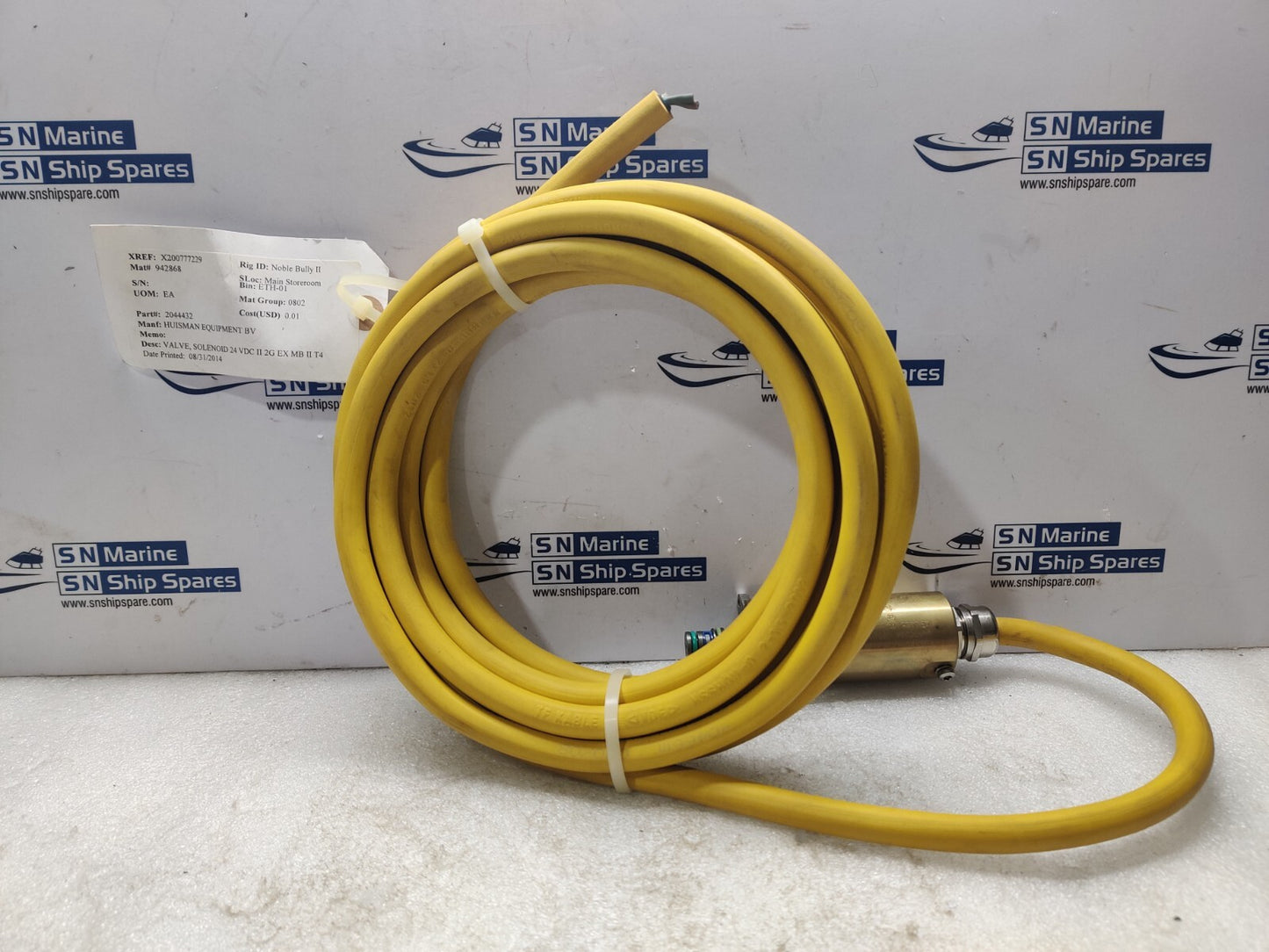 Thomas Magnete 8560105 Solenoid Valve 24VDC II 2G EX MB II T4 Huisman 2044432