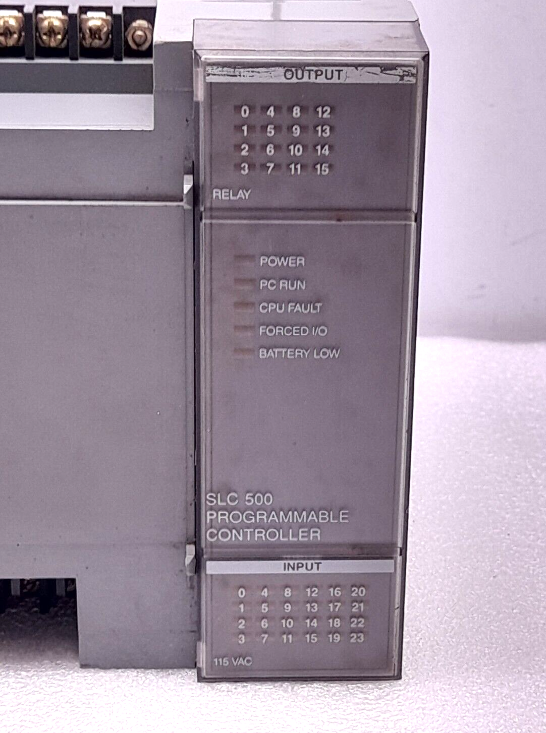 Allen Bradley 1747-L40A Ser C FRN 6 SLC 500 Processor Unit 40 I/O Programmable C