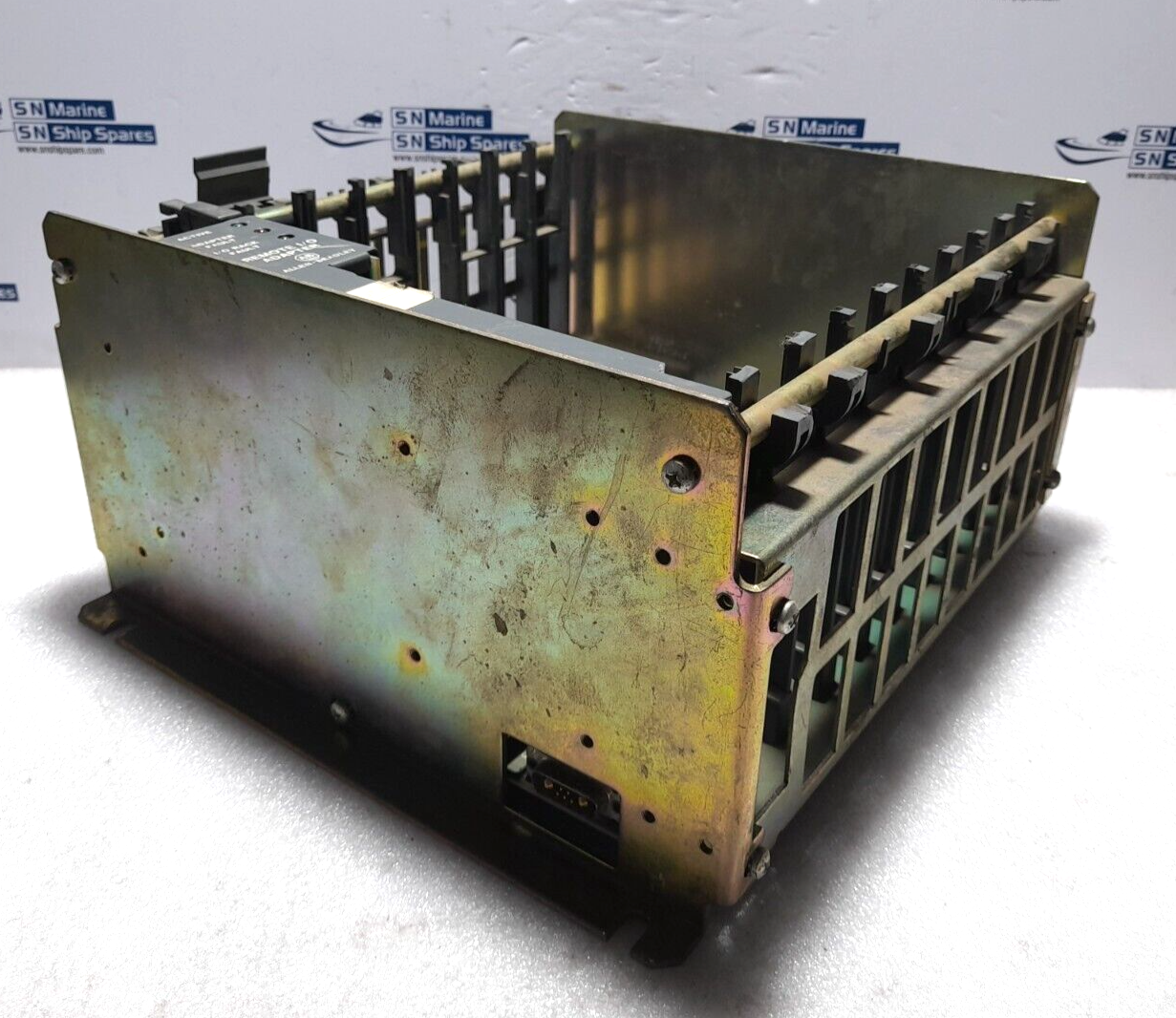 Allen Bradley 1771-ASB Ser B Remote I/O Adapter Module With 1771-A2B 8 Slot I/O