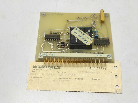 Wartsila 3V72H66 Rev 1 TC-Board PCB 3223B000600 32.23B06
