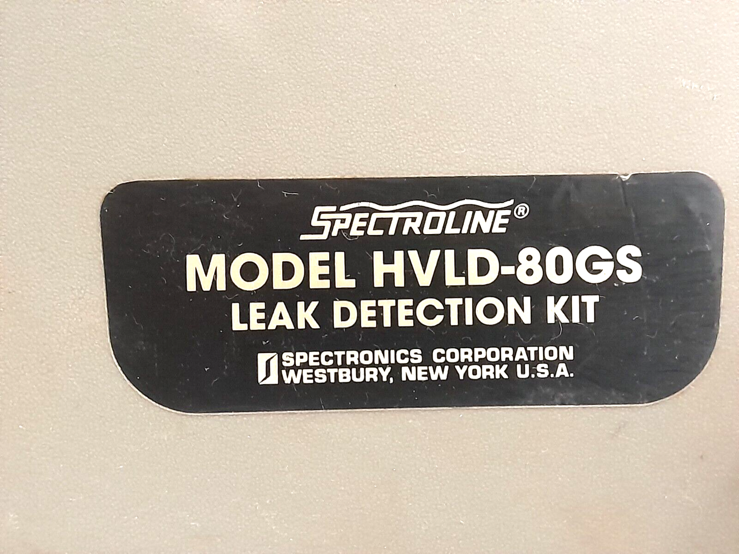 Spectronics Spectroline HVLD-80GS Leak Detection Kit BIB-150P Ultraviolet Lamp 1