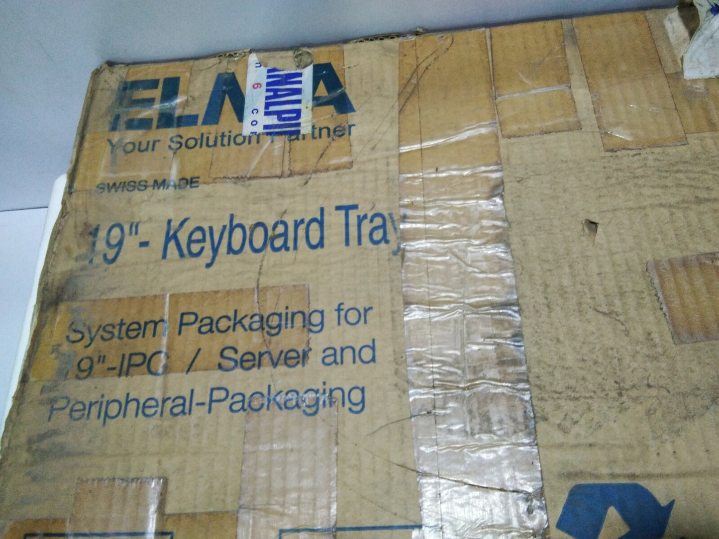 ELMA 70-170-10E3 KEYBOARD 19 INCH MODULE KONGSBERG SIMRAD ALPHA NUMERIC KEYPAD