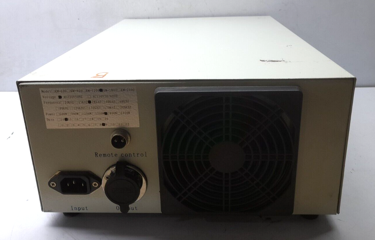 Ultrasonic’s Australasia KM-1800 Ultrasonic Generator U-4831.001 AC220V 50Hz Fre