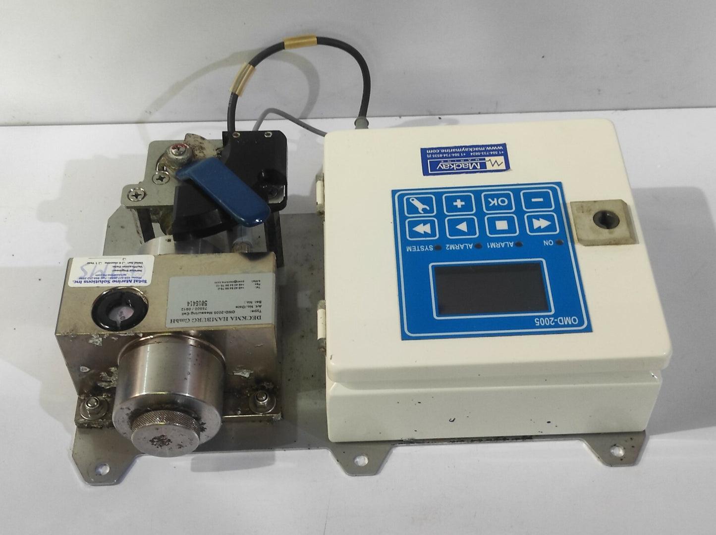 Deckma OMD-2005 Bilge Alarm Analyzer Oily Water 15PPM Recondition