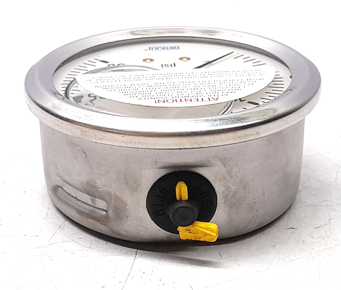 Wika 9767045 213.53 2.5” Pressure Gauge 0-30 PSI Conn ¼” NPT LM (1)