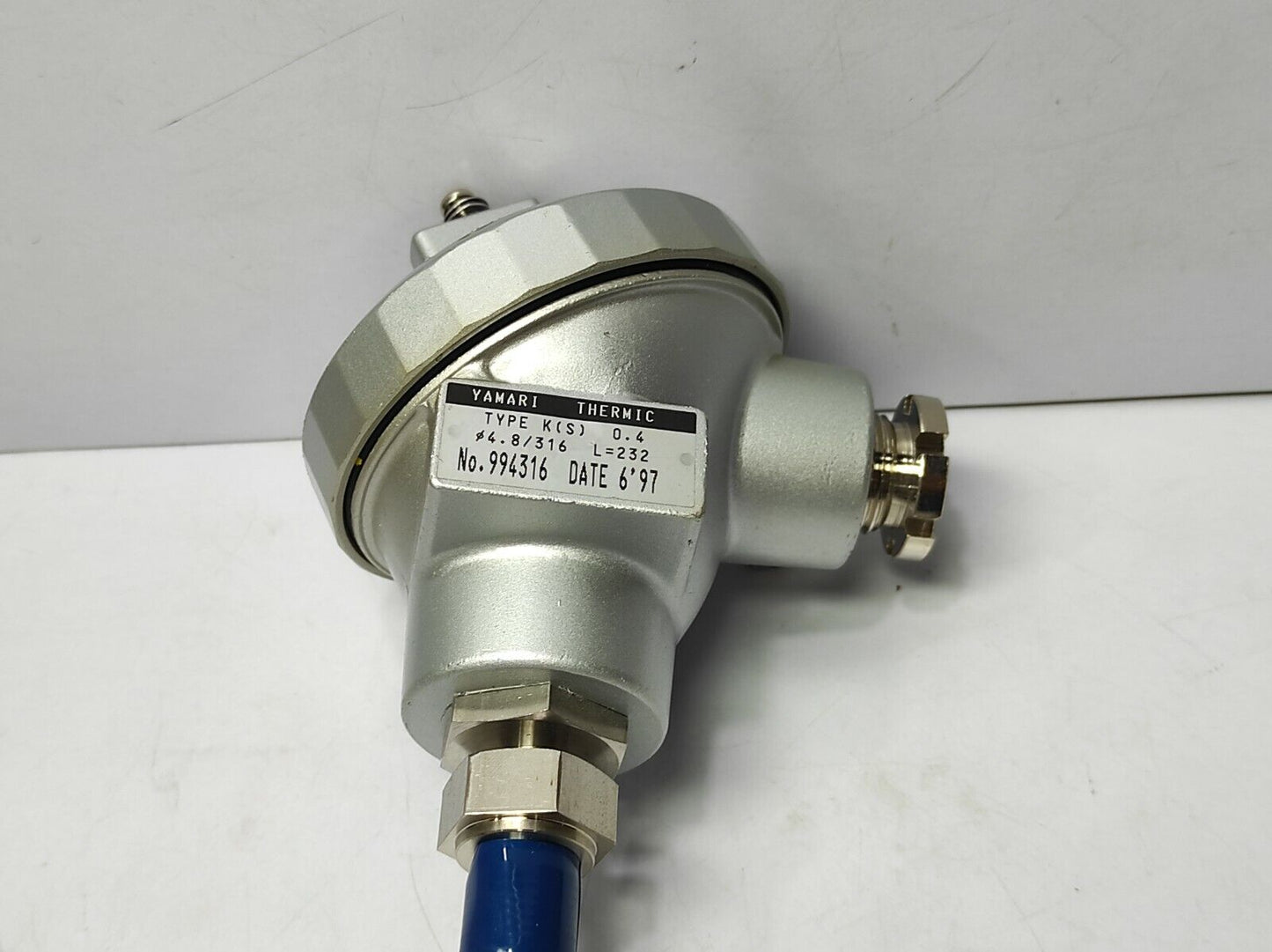 Yamari Thermic Type k(S) 0.4 Thermocouple Φ 4.8/316 L=232 994316