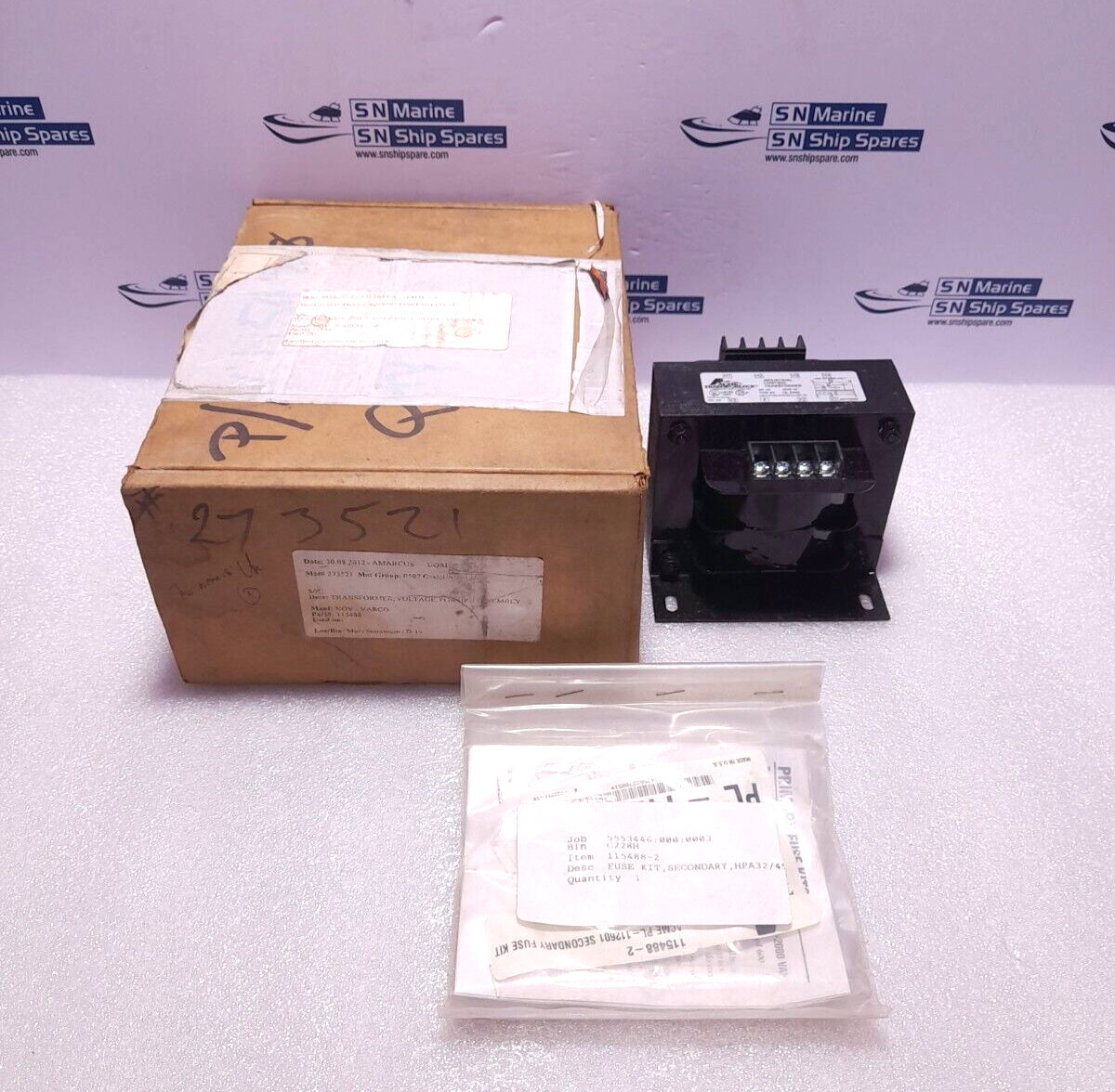 ACME TB-81003 Industrial Control Transformer 250VA 50/60Hz TB81003 NOV 115488