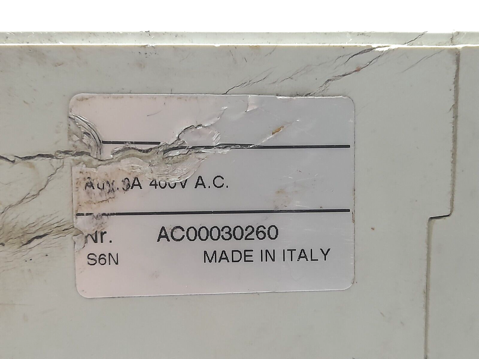 ABB SACE S6 S6N Circuit Breaker 600A 3P 600VAC