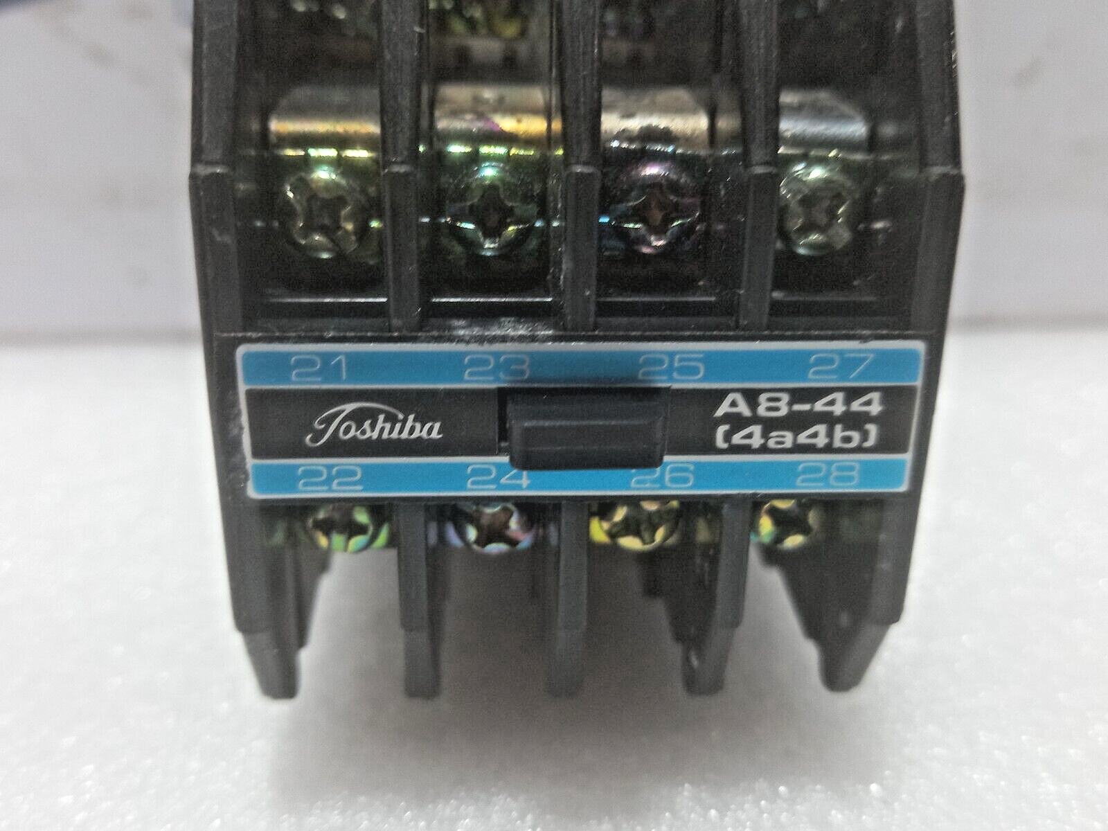 Toshiba A8-44 AC Control Relay Type A8 AC600V Max 200V-3A 440V-1A