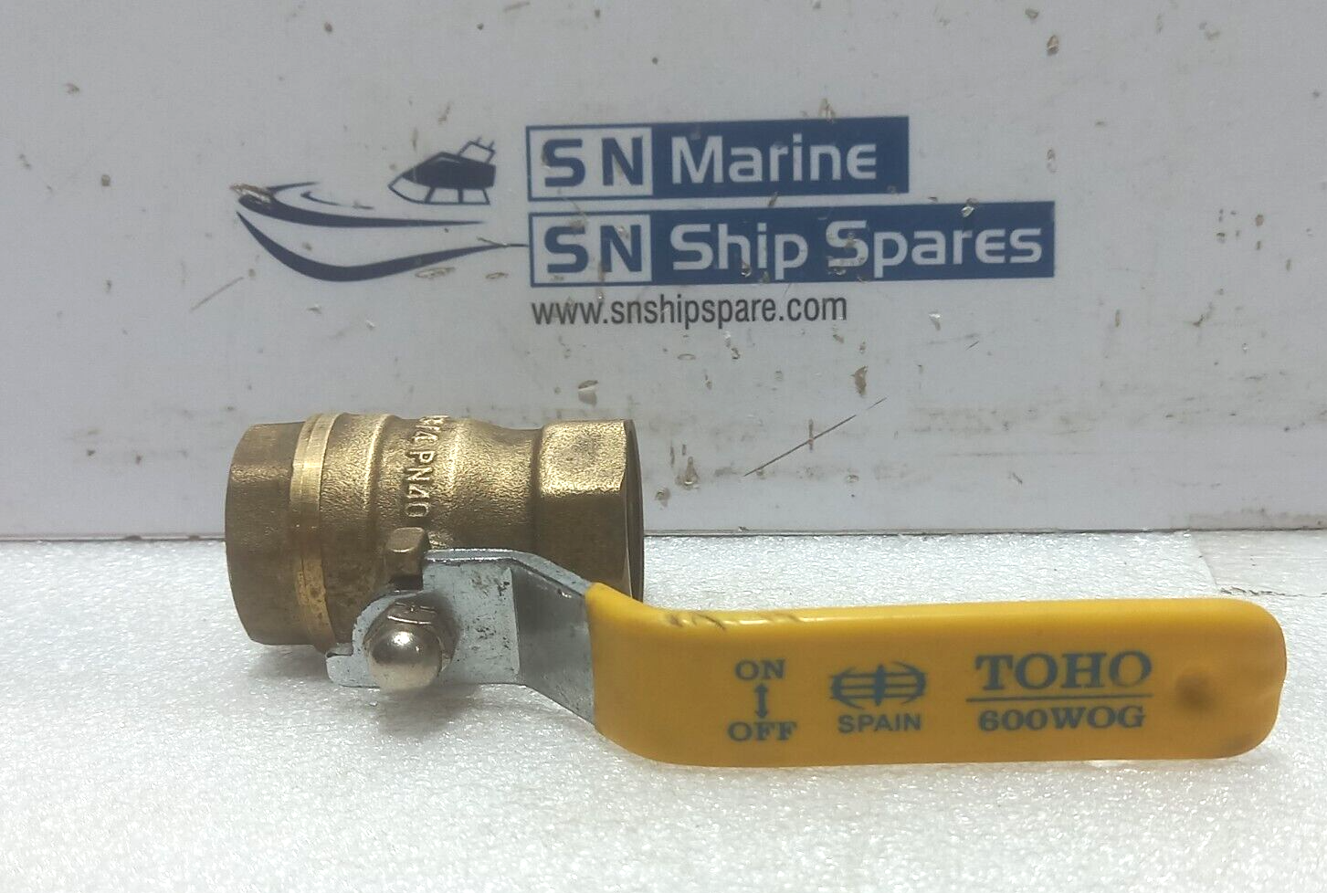 TOHO 600WOG Thread Brass Ball Valve DN20 ¾ PN40