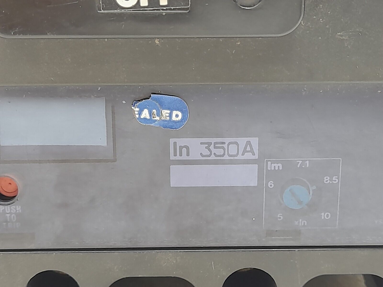 Terasaki XS400CS Tembreak Circuit Breaker 350A 3P AC600V DC250V