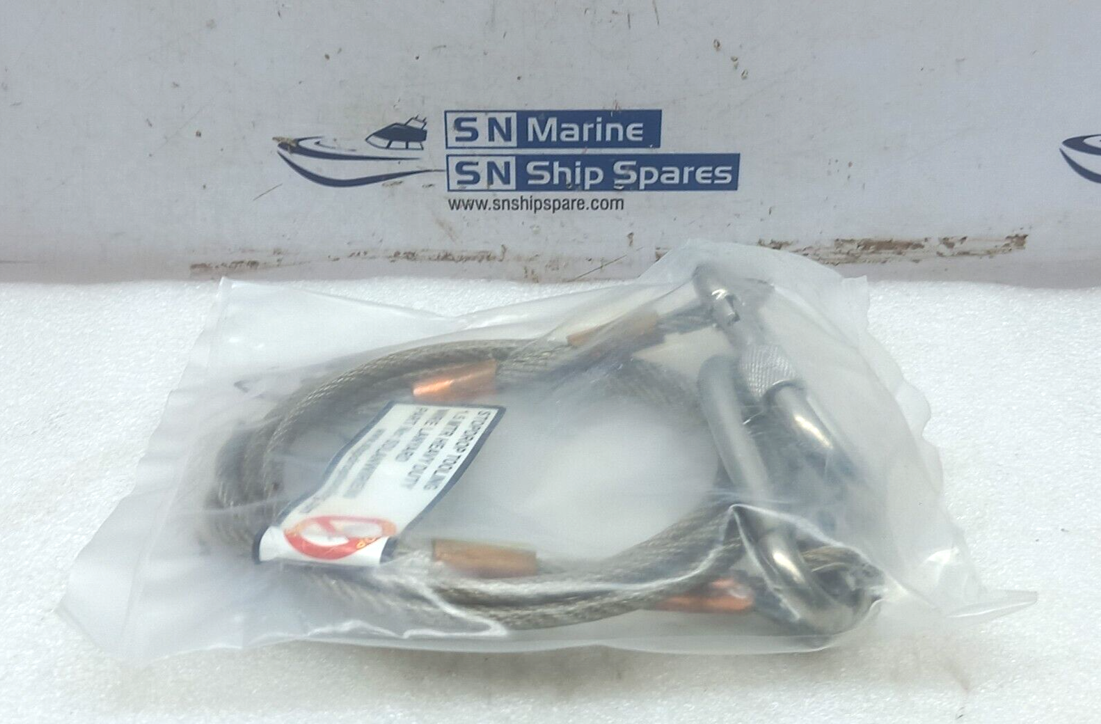 STOP DROP TOOLING SDLANWIRE80 Heavy Duty Wire Lanyard 1.5MTR