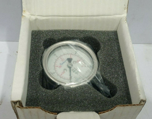 Swagelok PGI-63S-BG40-LAQX-ABN D2NHI0087K Pressure Gauge IND PGI63SBG40LAQXA