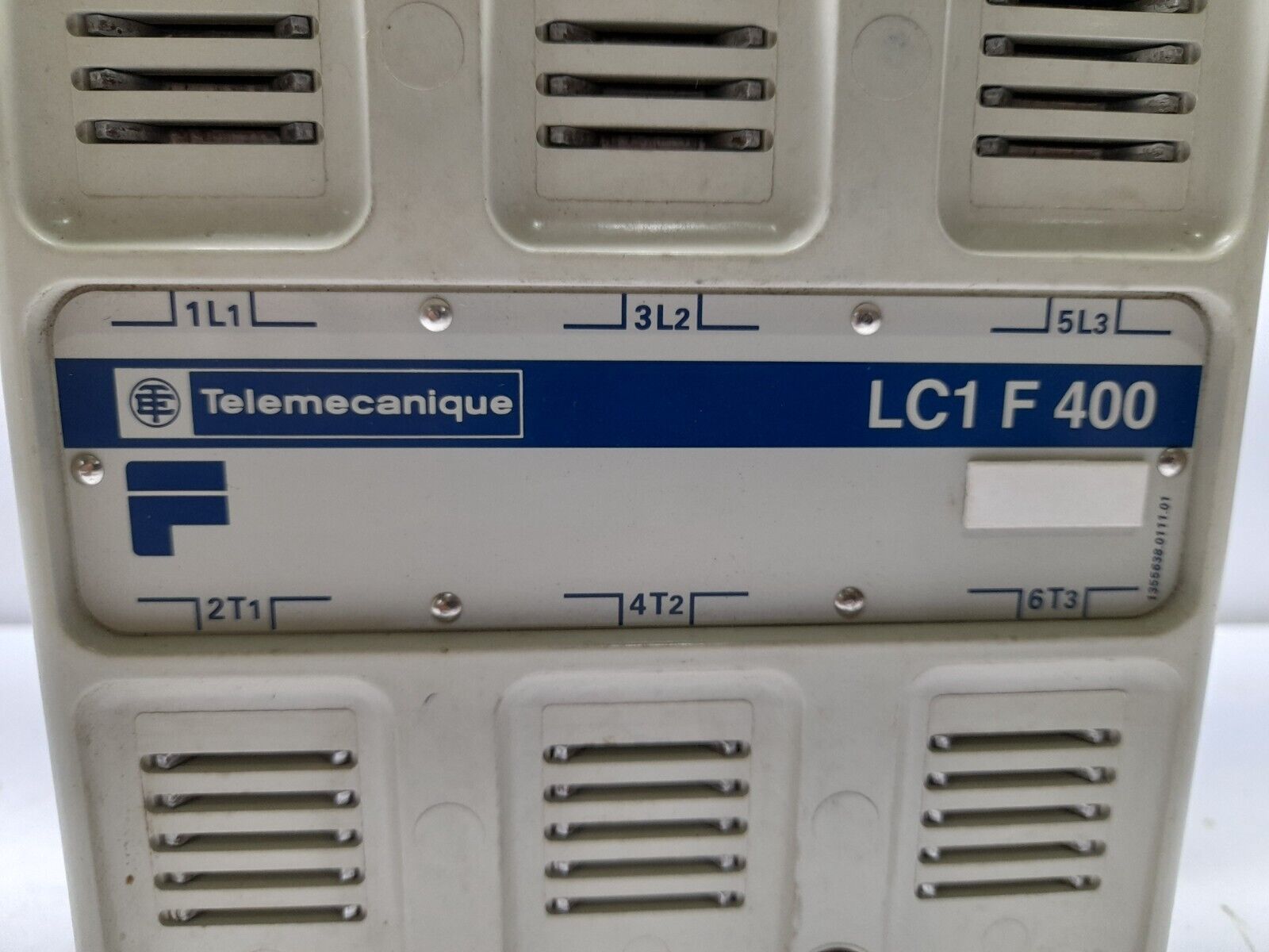 Telemecanique LC1F400 Contactor LC1 F 400 Without Coil Continuous Current 420A