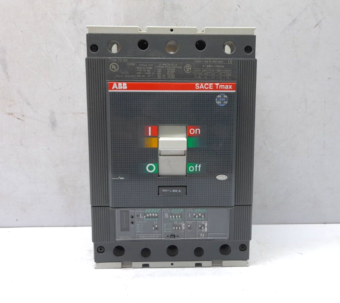 ABB SACE Tmax T5V400CW Circuit Breaker Tmax T5V 400 In = 400A