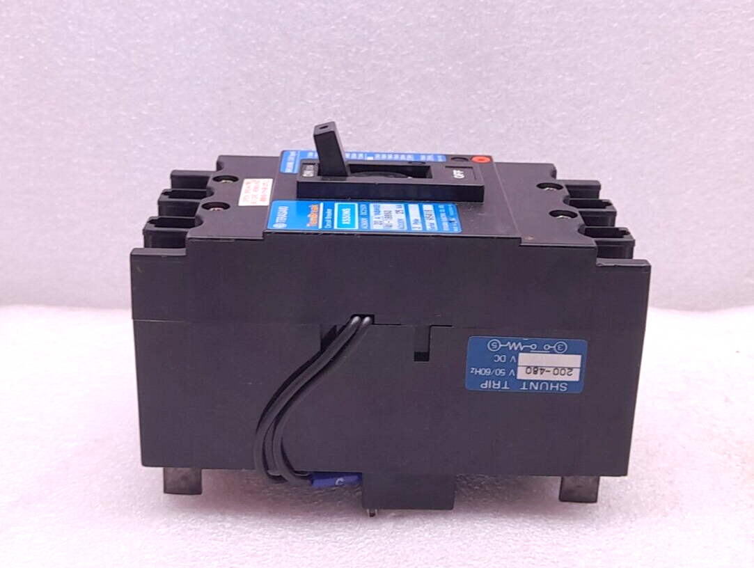 Terasaki XS50NS Circuit Breaker 3P 600Vac 250Vdc 20A