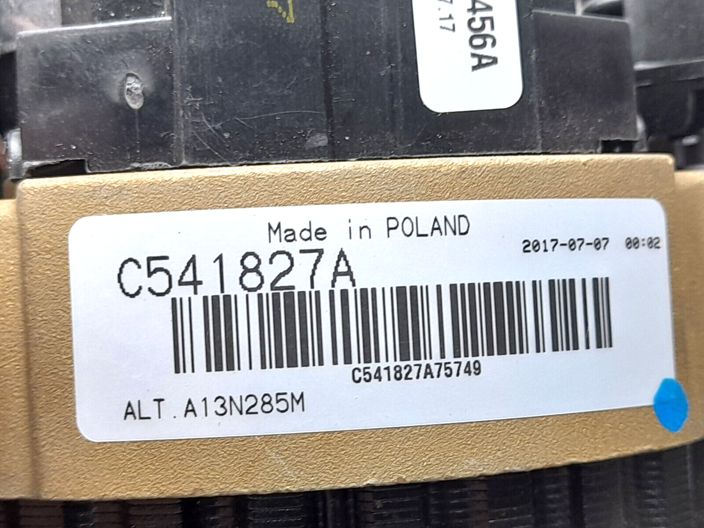 Volvo ALT.A13N285 Alternator 873770 14V 60A C541827A