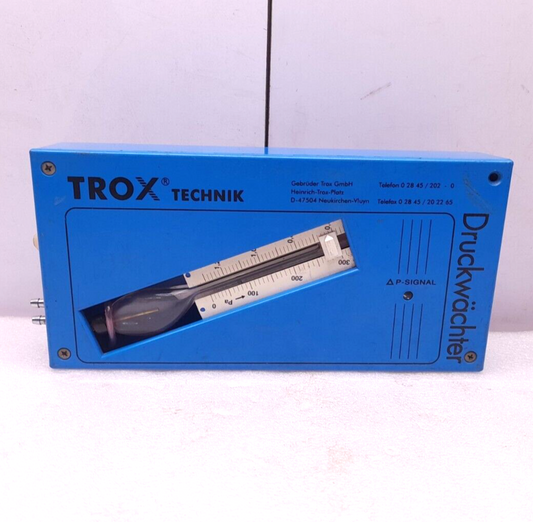 Trox Technik M536 AB-9 Druckwächter Pressure Switch 24VAC 1.5VA