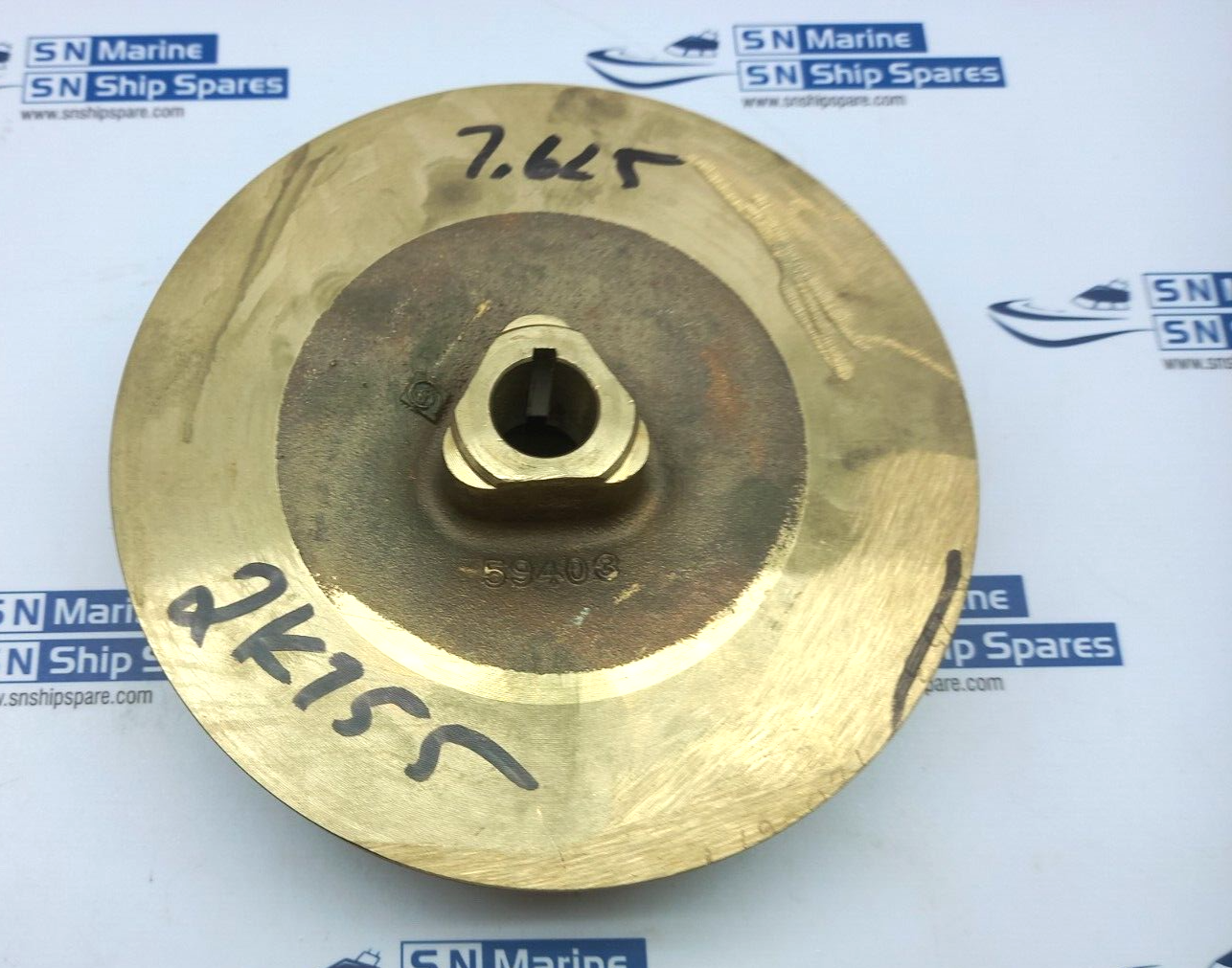 World Water IMGB2755 Process Pump Impeller For Bilge Water