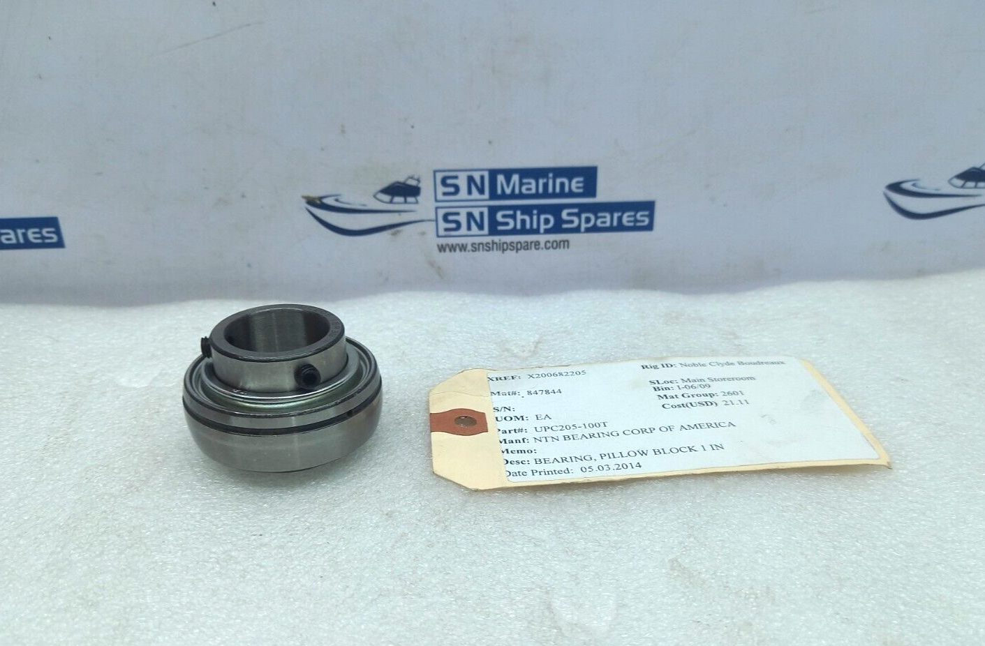 TR UC205 16R3G Pillow Block Bearing 1IN NTN UPC205-100T