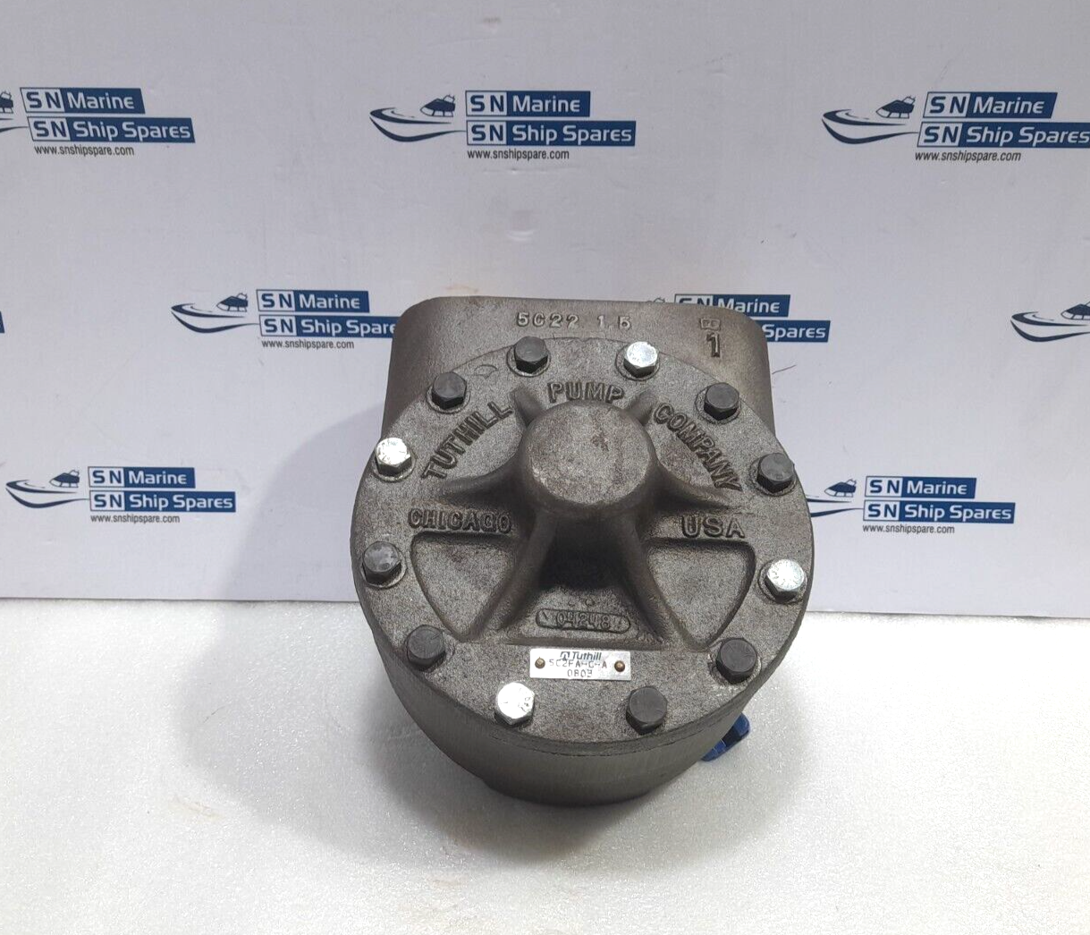 Tuthill 5C2FA-C-A Gear Pump Quincy 125452-010 Oil Pump 04248 5C22 1.5