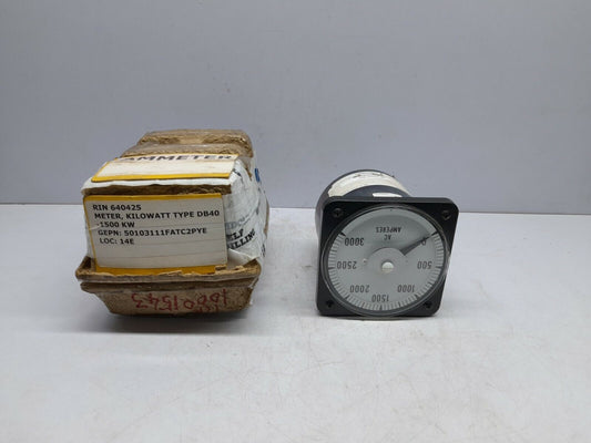 Yokogawa 10311FAXX-60 DC Ammeter Input 0-1mADC Scaled 0-3000 AAC