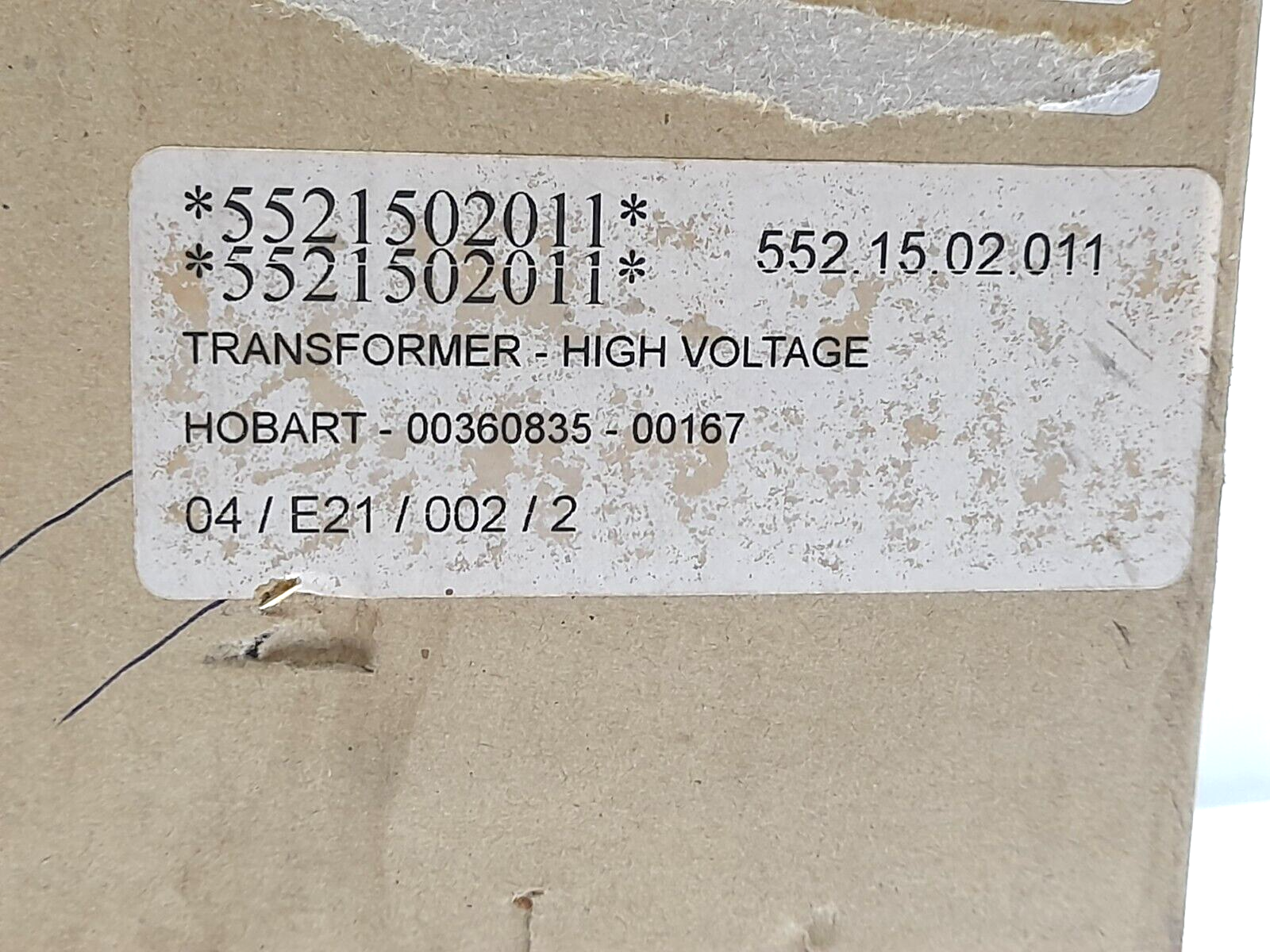 Digital Power Communication OBJY2 DPC-N High Voltage Transformer J600B359AP 60Hz