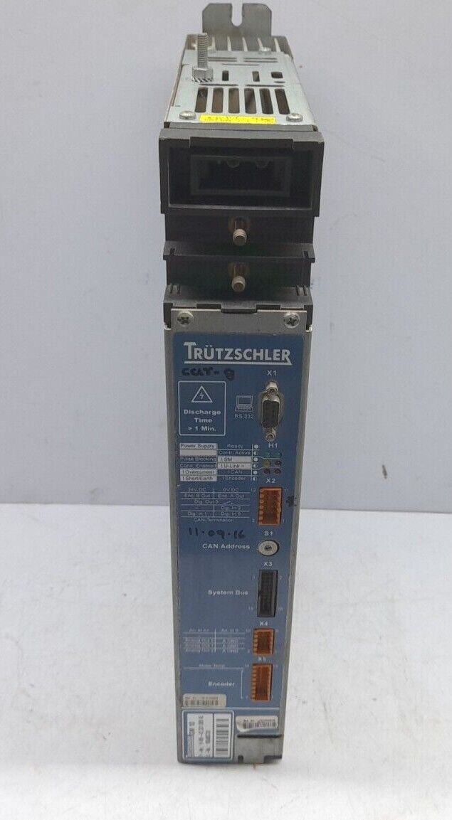 Trutzschler SM 10 AC Servo Drive Amplifier 9 495-42.331.000 AE