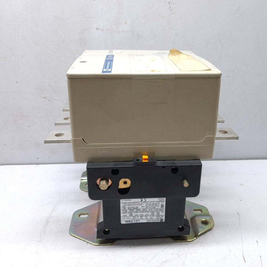 Telemecanique Square D LC1 F500 Contactor Without Coil LC1F500