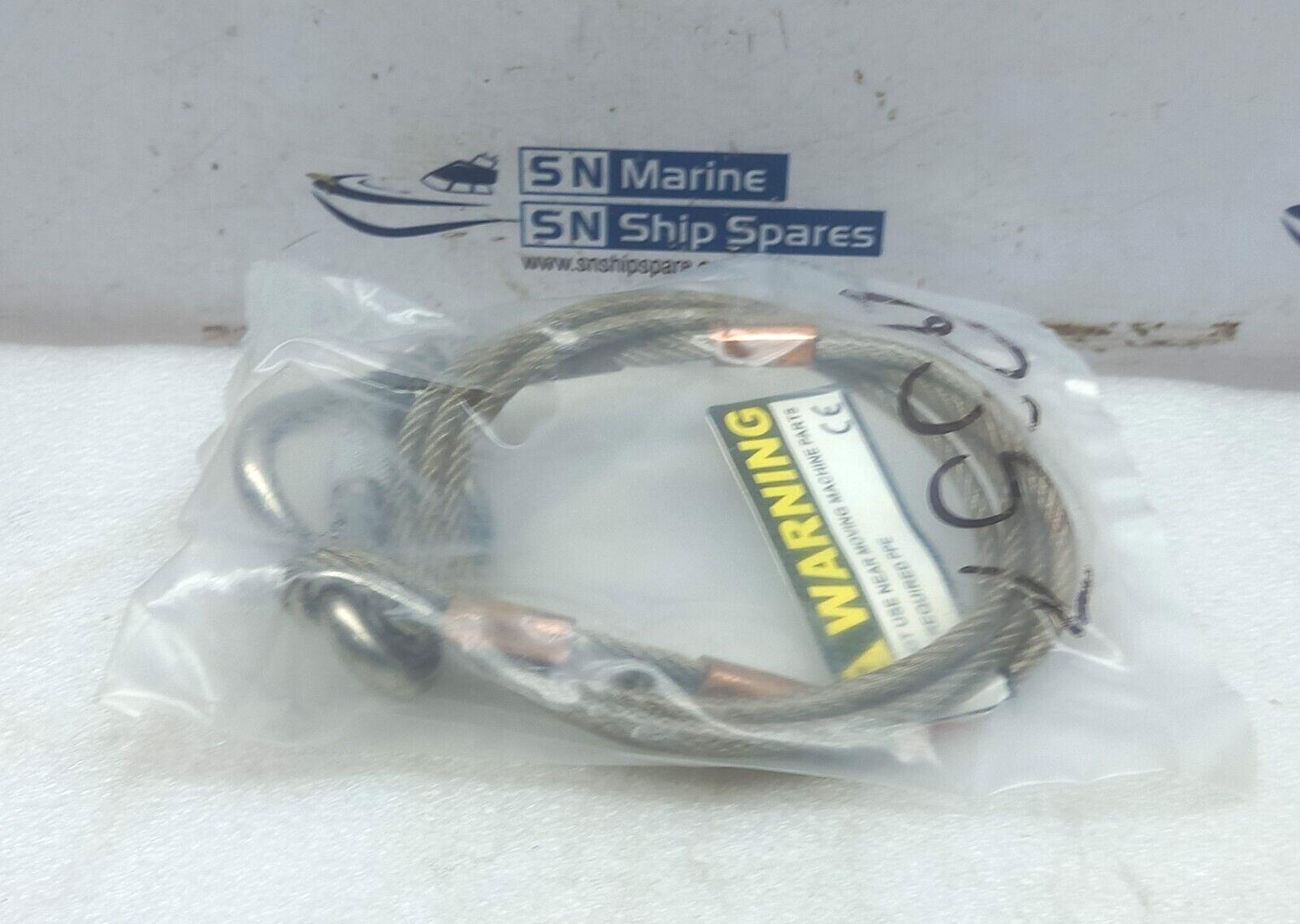 STOP DROP TOOLING SDLANWIRE80 Heavy Duty Wire Lanyard 1.5MTR