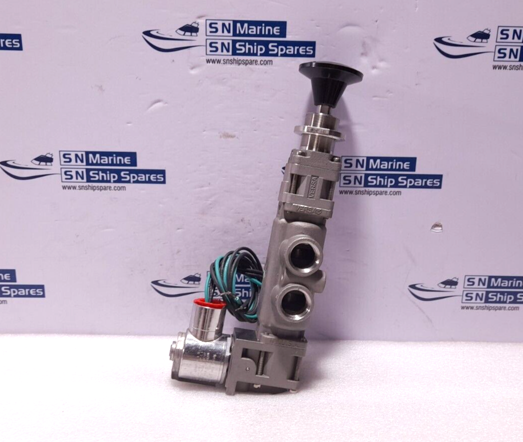 Versa VAG-4522-316-136PE-XXJ-D024 Solenoid Valve Min-Max 40-175 PSI 2.76-12.1 Ba