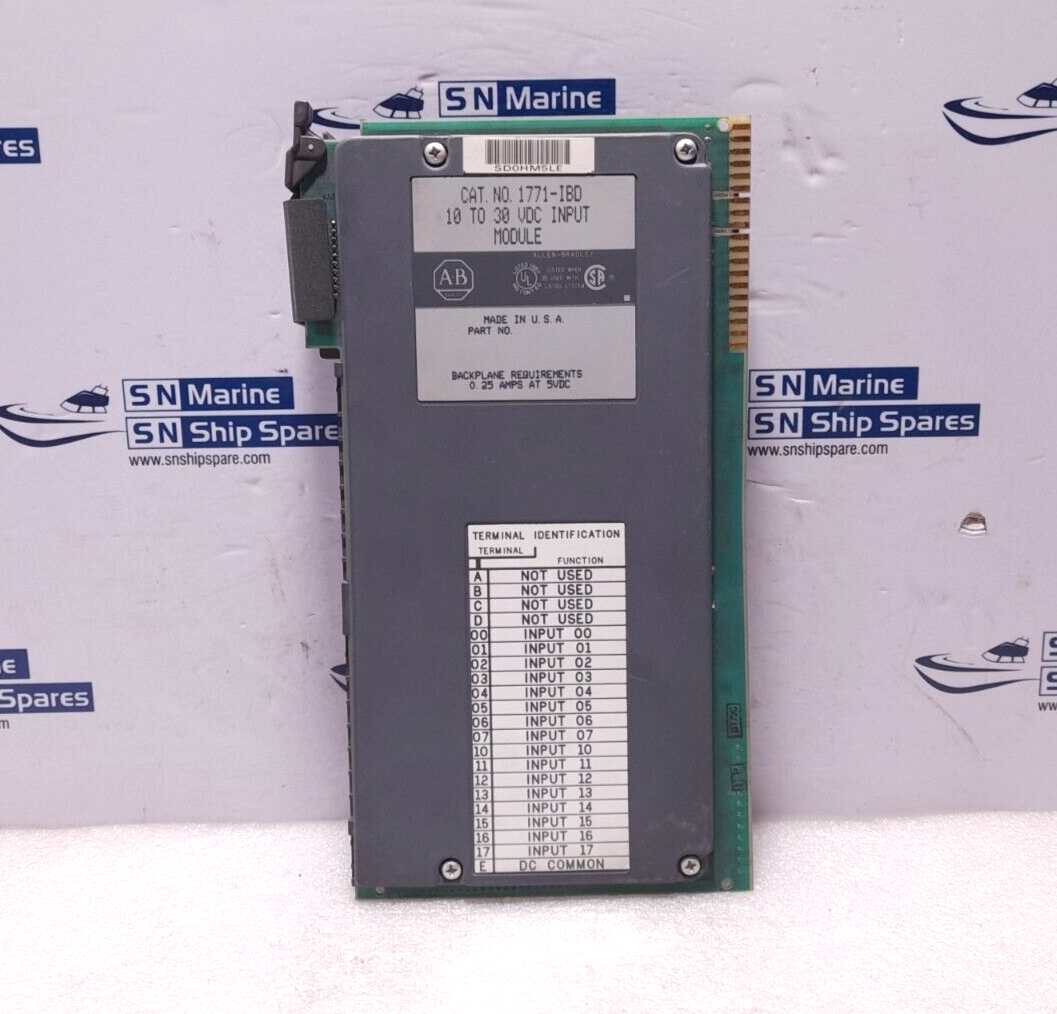 Allen Bradley 1771-IBD 10 To 30 VDC Input Module 1771IBD