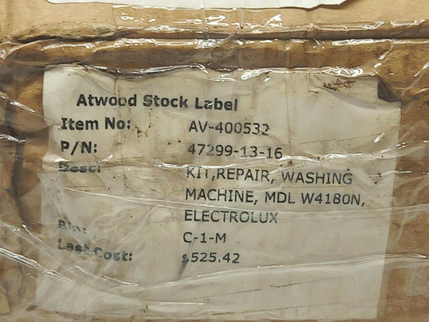 Electrolux 47299-13-16 Washing Machine Repair Kit W4180N