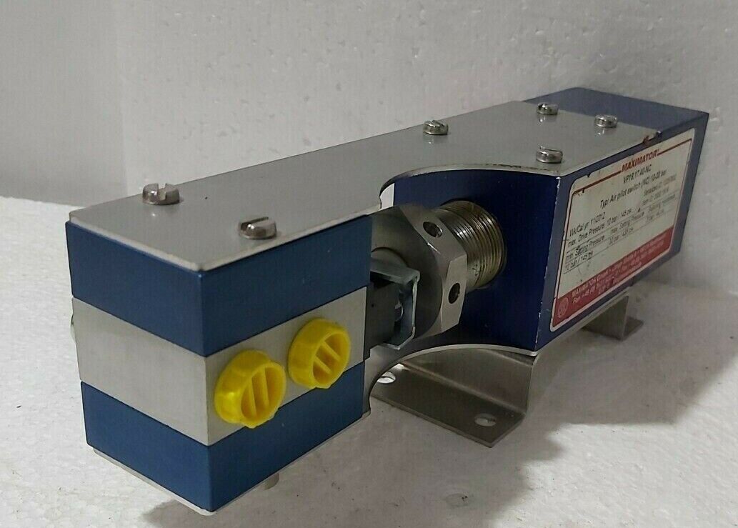 MAXIMATOR VP16.17.40-NC AIR PILOT SWITCH (NC) 10-30 BAR VALVE 