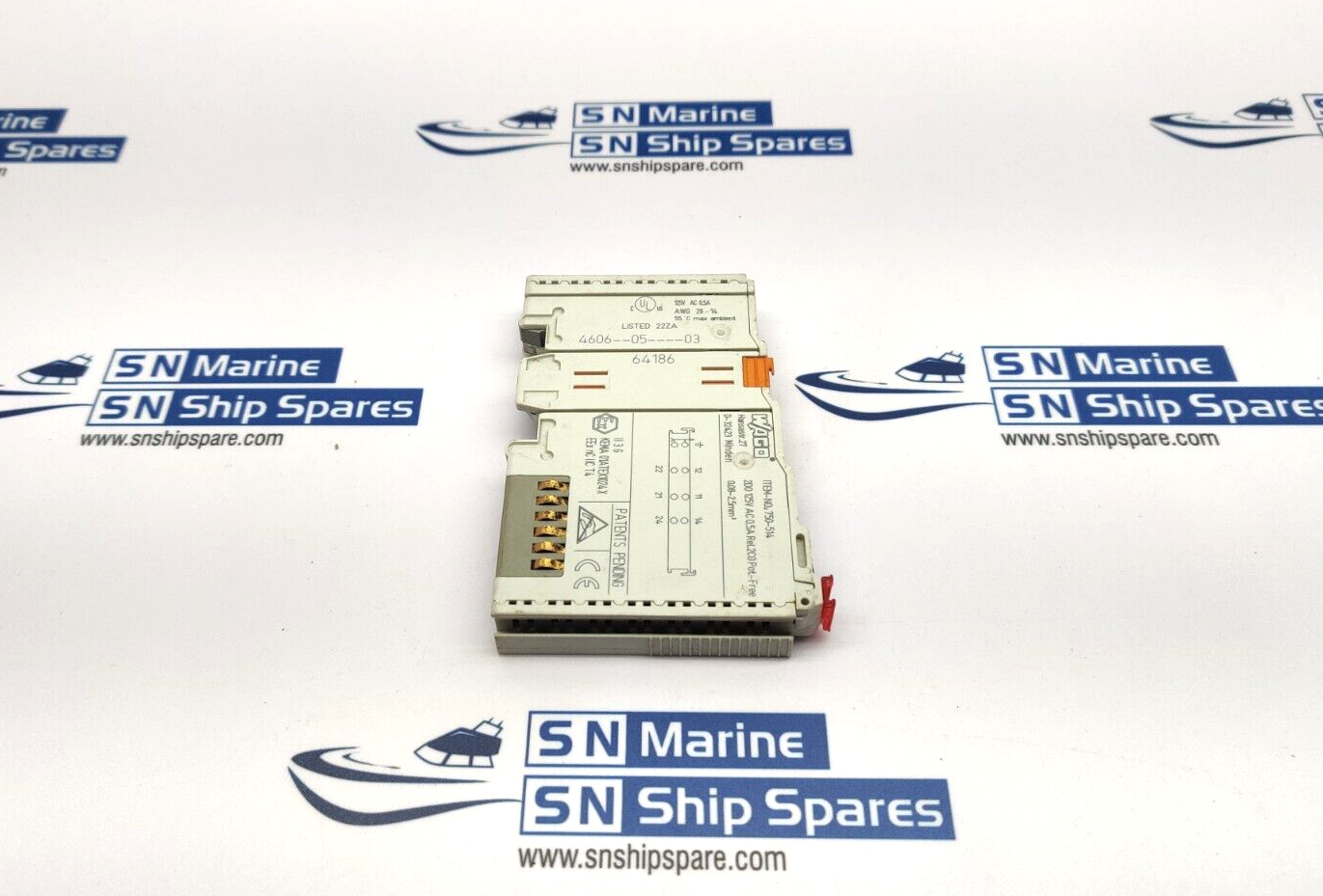 Wago 750-514 Relay Output Module 2D0 125Vac 0.5A