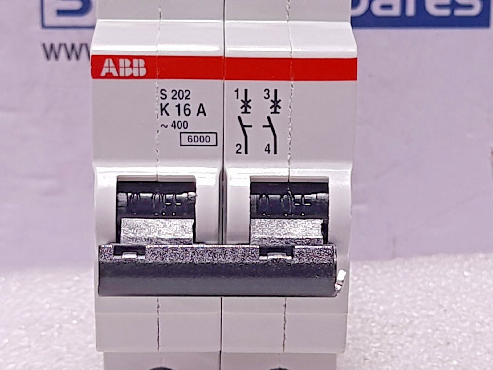 ABB S202-K16 Miniature Circuit Breaker 16A 2CD S252 001 R0467