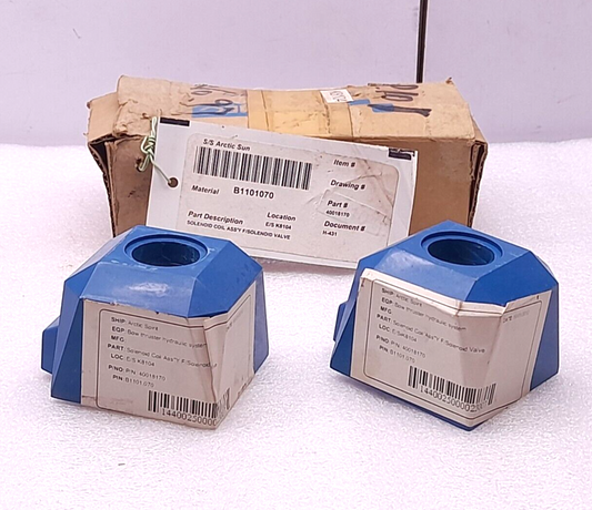 Tokimec 40018170 Solenoid Coil 110V 50Hz 115/120V 60Hz - 2PCs/Lot