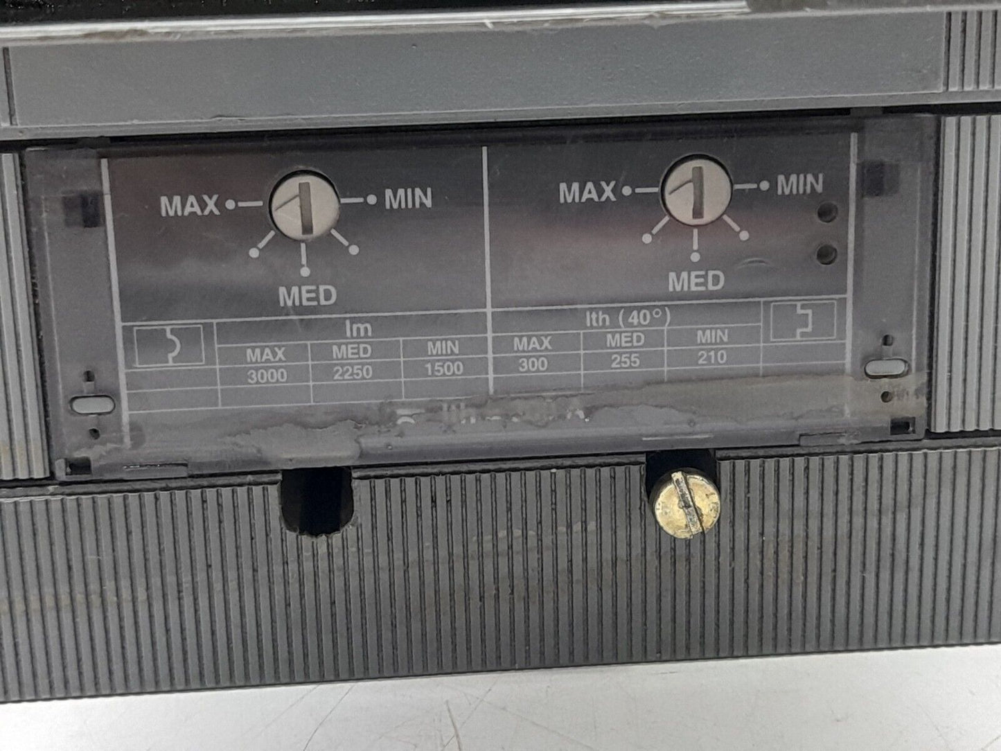 ABB SACE S5 S5H Circuit Breaker 300A 3P 600VAC 600VDC