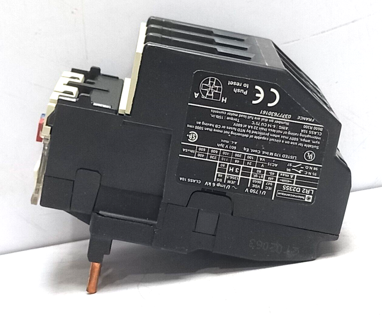 Telemecanique LR2D2355 Thermal Overload 30-40A LR2 D2355