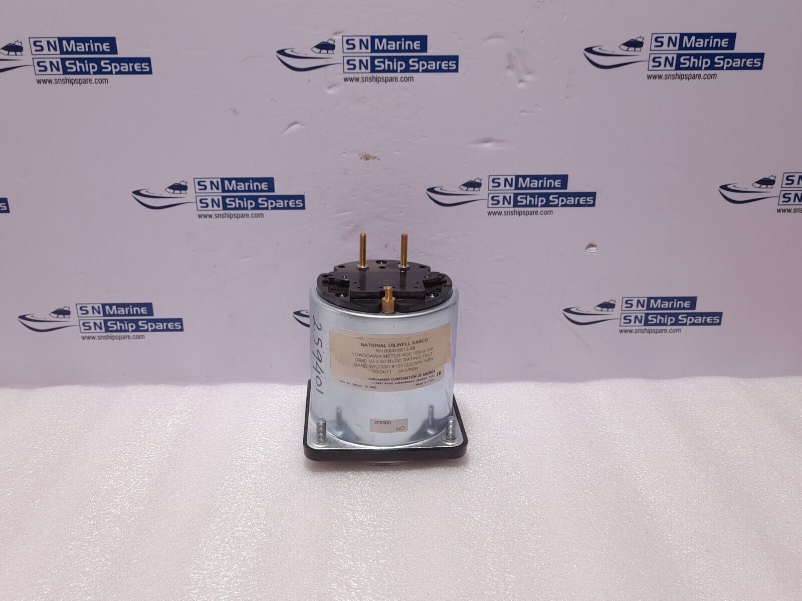 Yokogawa DB40 DC Ammeter NOV RH 0000-6813-48 100-0-100 DC Amperes