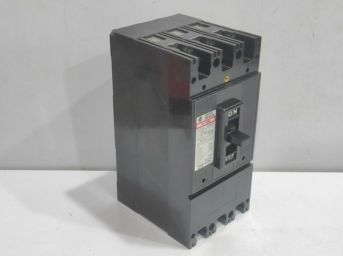 Terasaki TL-100C TemBreak Circuit Breaker 3P 20A FC