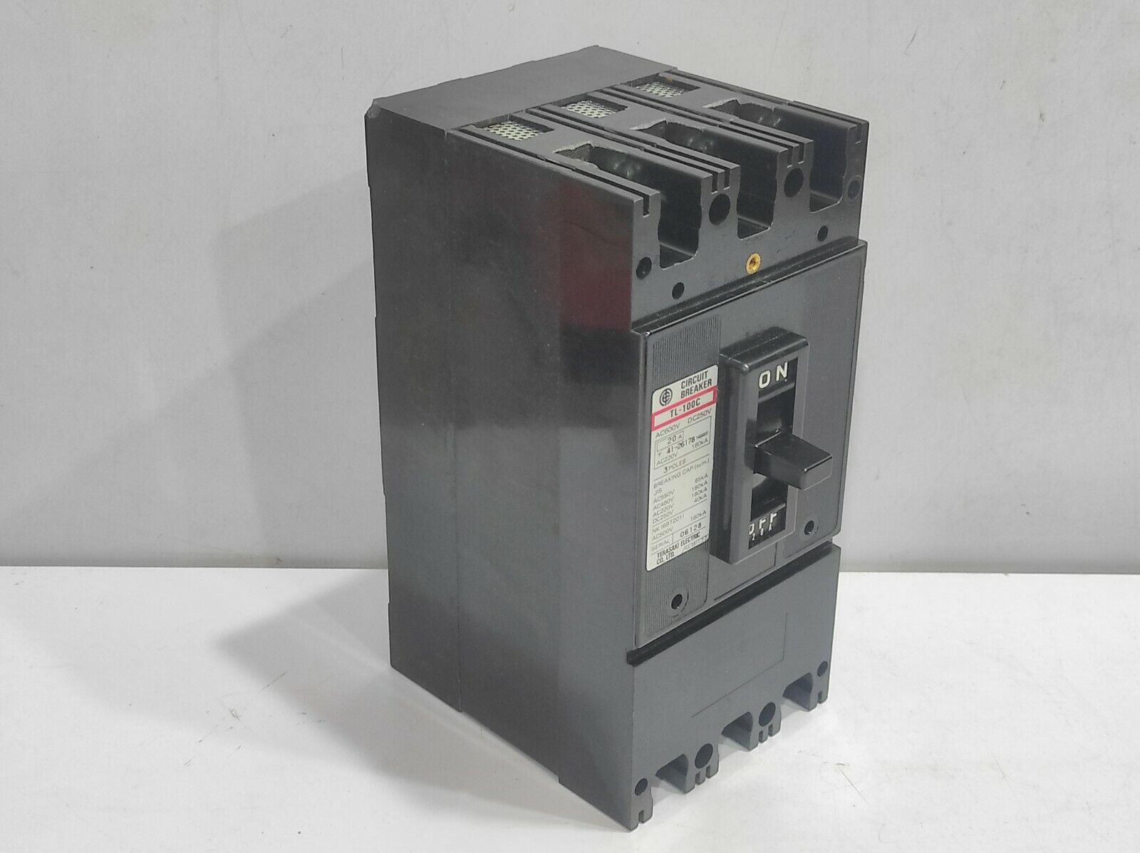 Terasaki TL-100C TemBreak Circuit Breaker 3P 20A FC