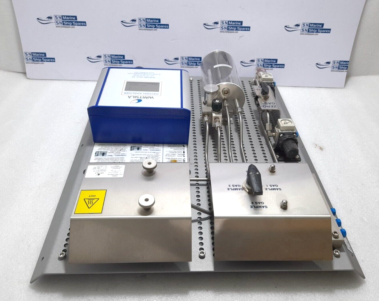 Wartsila 350753 N9374-014 Oxygen Analyzer Panel Hamworthy SN53-10 G36 H3600a